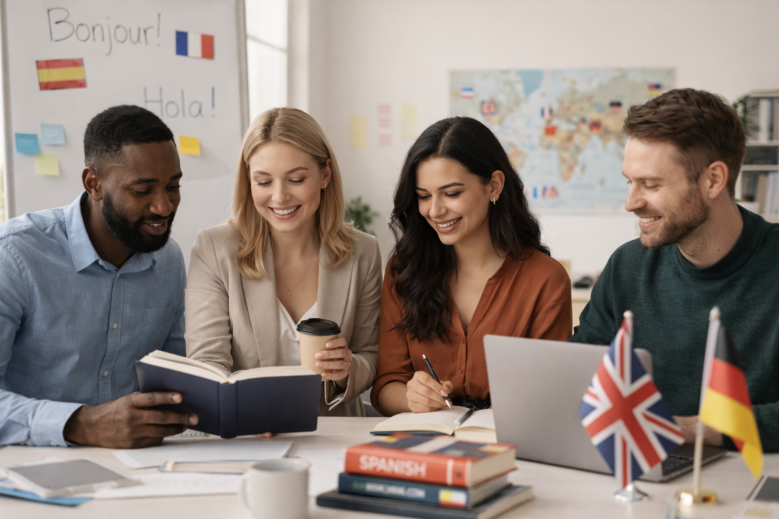 Formação linguística e comunicação internacional